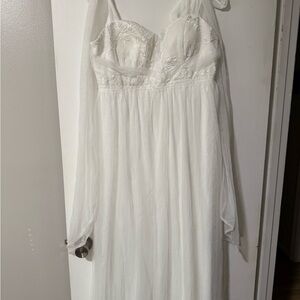SHEIN White Wedding Dress